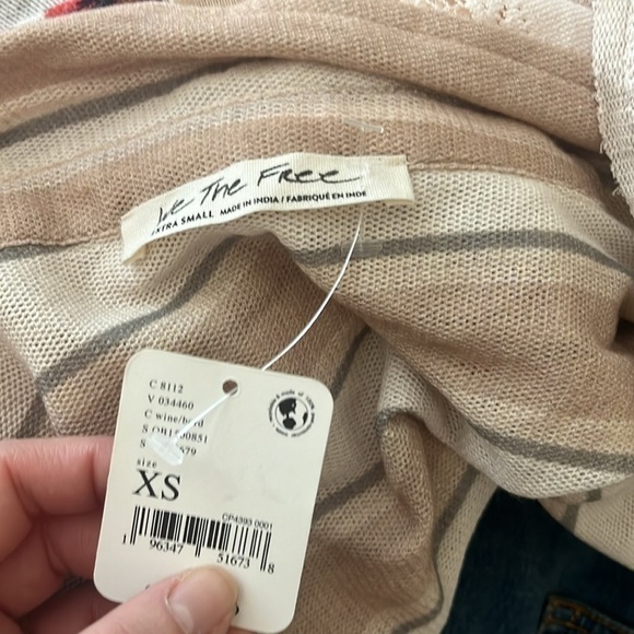 Free People A Bit Of This Shirt lace floral - Picture 8 of 14